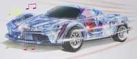 Graffiti Sports Car with Light & Music for Rs.113