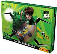 Toyzone Intex Ben 10 Magna Structure, Multi Color (43 Pieces)