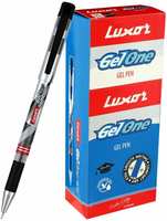 Luxor Gel One Ball Pen Black Pack Of 20 Pens (more luxor pen deals inside )
