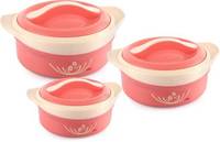 Cello Hot Feast Pack of 3 Thermoware Casserole Set (1500ml , 1000ml , 500 ml)