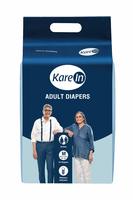 LOOT LIVE @ 12:30am :  Kare In Adult Diapers Medium 10 Count, Waist Size 76-114cm (30"-45")-Pack of 5 (50 Counts) @ 296