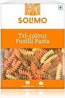 (steal price )Solimo Tri-Colour Durum Wheat Fusilli Pasta
