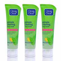 Clean & Clear Pimple Clearing Face Wash, 80g (Pack of 3) Rs.212 