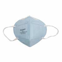 Honeywell E-D7002/7005-BU10-IND PM 2.5 Anti-Pollution Foldable Face Mask, Icy Blue, Pack of 10