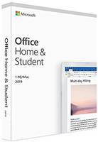 Microsoft Home and Student 2019, One-Time Purchase - Lifetime Validity, 1 Person, 1 PC or Mac (Activation Key Card) 