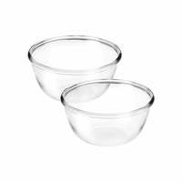 Treo by Milton Borosilicate Mixing Bowl Set of 2, 1000 ml