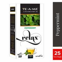 TE-A-ME Peppermint Fruit and Flower Infusion, 25 Tea Bags