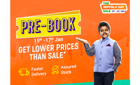 Flipkart Republic Day Sale Pre-Booking of Order Starts Between 15th to 17th Jan: Pay Advance Rs.50 To prebook your order