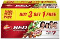 Dabur Red Toothpaste  (450 g, Pack of 3) FOR 165
