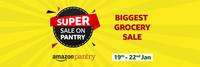 Super Sale On Pantry 19th - 22nd Jan.