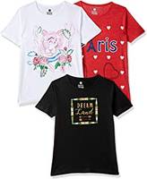 Cloth Theory Girls' T-Shirt & Trousers Pack of 3 from Rs.194 