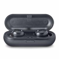 iBall EarWear Bluetooth Wireless Headphones with Protective Charging Case, Black