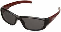 Hotwheels UV Protected Wrap-Around Boy's Sunglasses - (HOTO-1023-160_Black|53|Grey Color Lens)