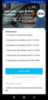 Paytm - Uber Rides Offer user specific