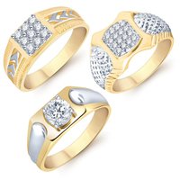 Pack Of 3 Men's Ring @ ₹399