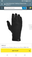 Adult Mountain trekking Fleece Gloves