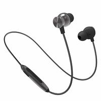 pTron Intunes Pro Magnetic in-Ear Wireless Bluetooth Headphones with Mic - (Gray