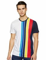 United Colors of Benetton Men's Striped Regular fit T-Shirt