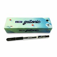 Linc Geltonic Gel Pen (Pack of 10, Black Ink)
