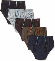 (Apply 15% Coupon) (All Sizes) Euro Men's Cotton Brief (Pack of 5) Rs.309/-