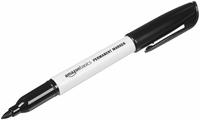 AmazonBasics Permanent Marker Set - Black - Pack of 12