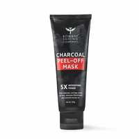 Bombay Shaving Company Activated Charcoal Peel Off Mask with 5X Detoxifying Power, fights pollution and De-Tans skin- 100g

