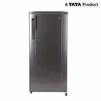 Croma 190L 3 Star (2019) Direct Cool Single Door Refrigerator (Brushline Silver, CRAR0216)