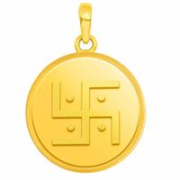 24K Gold Pendant at 3451 Per Gram
