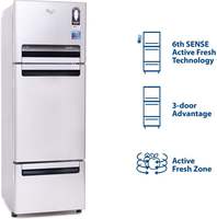 Whirlpool 240 L Frost Free Triple Door Refrigerator | 10% Off via ICICI CC & KOTAK DC/CC | 19-22 Jan