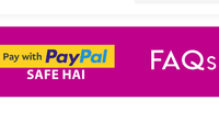 Myntra - Paypal 50% Cashback voucher upto Rs 400 (22nd Jan - 31st March 2020)