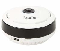 Royallite 1.3MP Wireless Fisheye Vision 360° Panoramic IP CCTV Security Home Surveillance Camera(White)