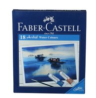Faber-Castell Artist Water Colour - Pack of 18 (Multicolour)