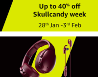 Skullcandy week 28 Jan -3 Feb : Flat cashback of INR 1000 as Amazon Pay balance on purchase of Skullcandy Crusher Active Noise Cancellation Wireless Over-Ear Headphone