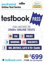 Testbook.com Pass - 1 Year Subscription (Activation Key Card)@299