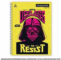 Classmate Notebook - Single line, Spiral Binding, 240mm x 180mm, 200 Pages

