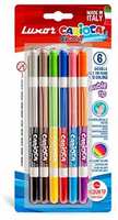 Luxor Carioca Bi-Color_Conical_Dual Felt Tip Color 6

