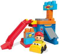Mega Blocks First Builders Mechanic Shop (Garage)  (Multicolor)