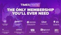 [New Offer User specific] Times Prime 1 Year Subscription in Rs.449/- (Flat 25% Off Promo Code + 30% Cashback in PayZapp or instant with Times Card)