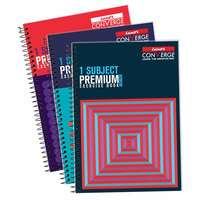 Luxor 1 Subject Spiral Premium Exercise Notebook, Single Ruled - (21cm X 29.7cm), 160 Pages, Pack of 3 at Rs. 184 @ Amazon