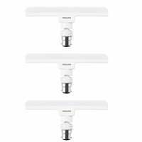 Philips T Bulb 10 Watt LED Bulb, Base B22 (Cool Daylight, Pack of 3

