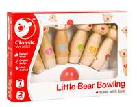 Classic World Little Bear Bowling, Multi Color