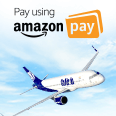  Up to INR 10,000 Instant Discount on GoAir Domestic and International Flights with Amazon pay on Makemytrip