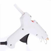 Ketsaal Hot Melt Glue Gun Kit 20 Watt, Decorations & Furniture Quick Repairs-White with 10 Glue Sticks
