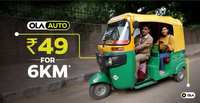 Book an Ola Auto at just Rs.49