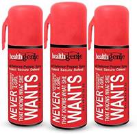 Healthgenie Self Defense Pepper Spray (Pack of 3) for Woman Safety - 35gm / 55 ml