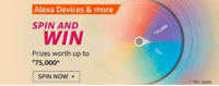 Amazon Devices & More - Spin & Win contest