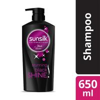 (pantry)Sunsilk Stunning Black Shine Shampoo 650 ml