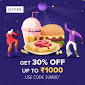 Get upto Rs 1000 off on swiggy