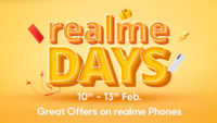 Flipkart Realme Days 10-13 Feb || 10% Instant Discount upto 1000₹ on Selected Realme Smartphones using ICICI Credit Cards