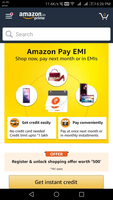 ₹ 500 cashback on ₹ 3000 offer - Amazon